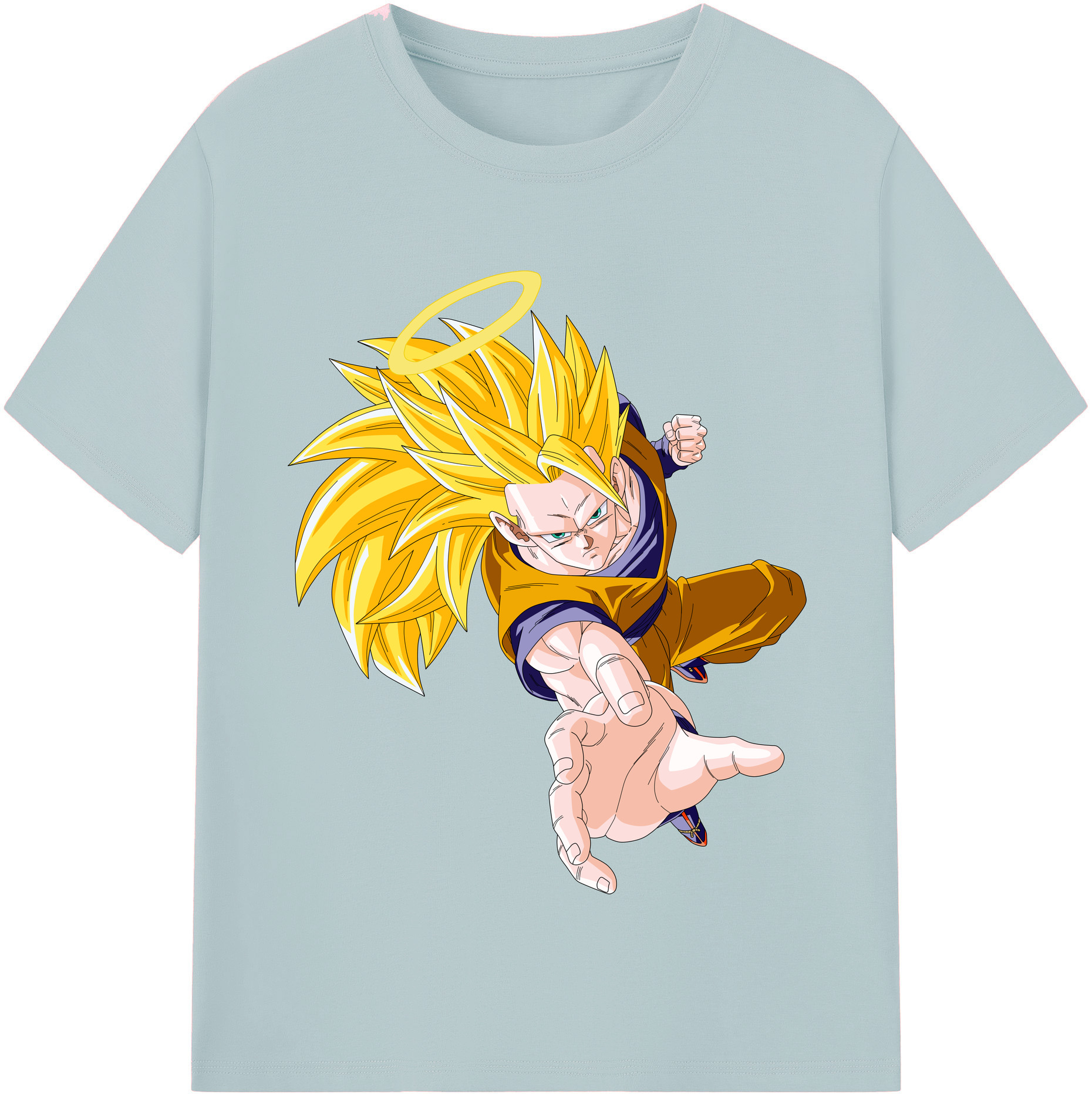 （画像用） ドラゴンボール 孫悟空（そん ごくう）Son Goku カカロット DRAGON BALL Kakarotto 綿100％半袖Tシャツ（フロントプリント）